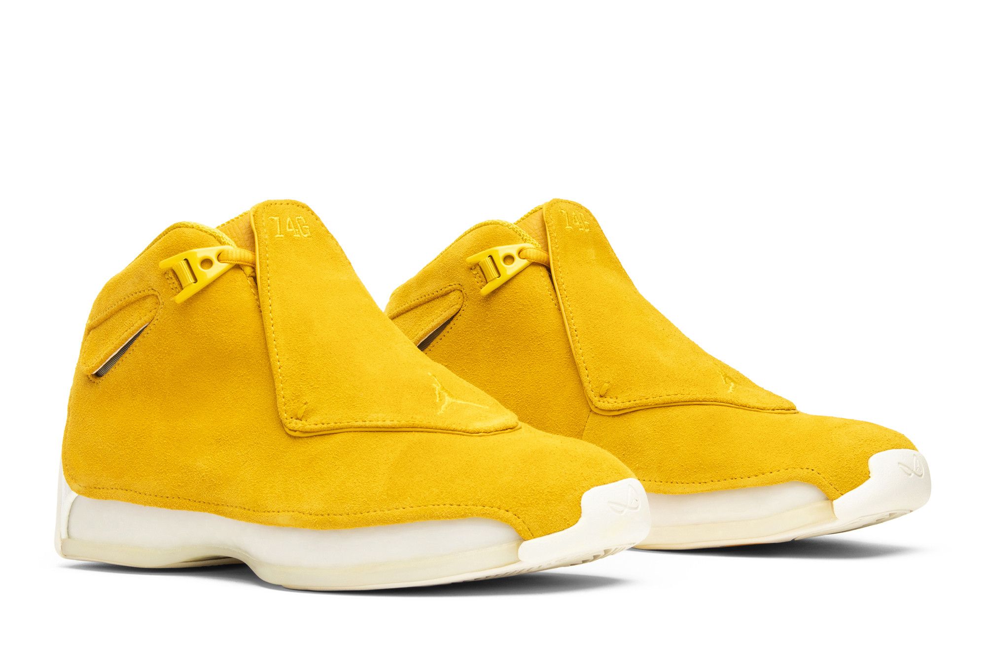 Size 10.0 Air Jordan 18 Retro Yellow Suede