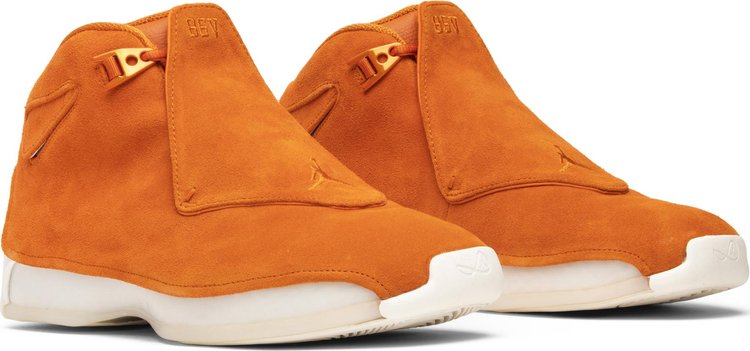 Air Jordan 18 Retro 'Orange Suede'