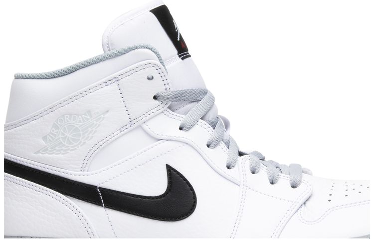 Air Jordan 1 Mid White Cement