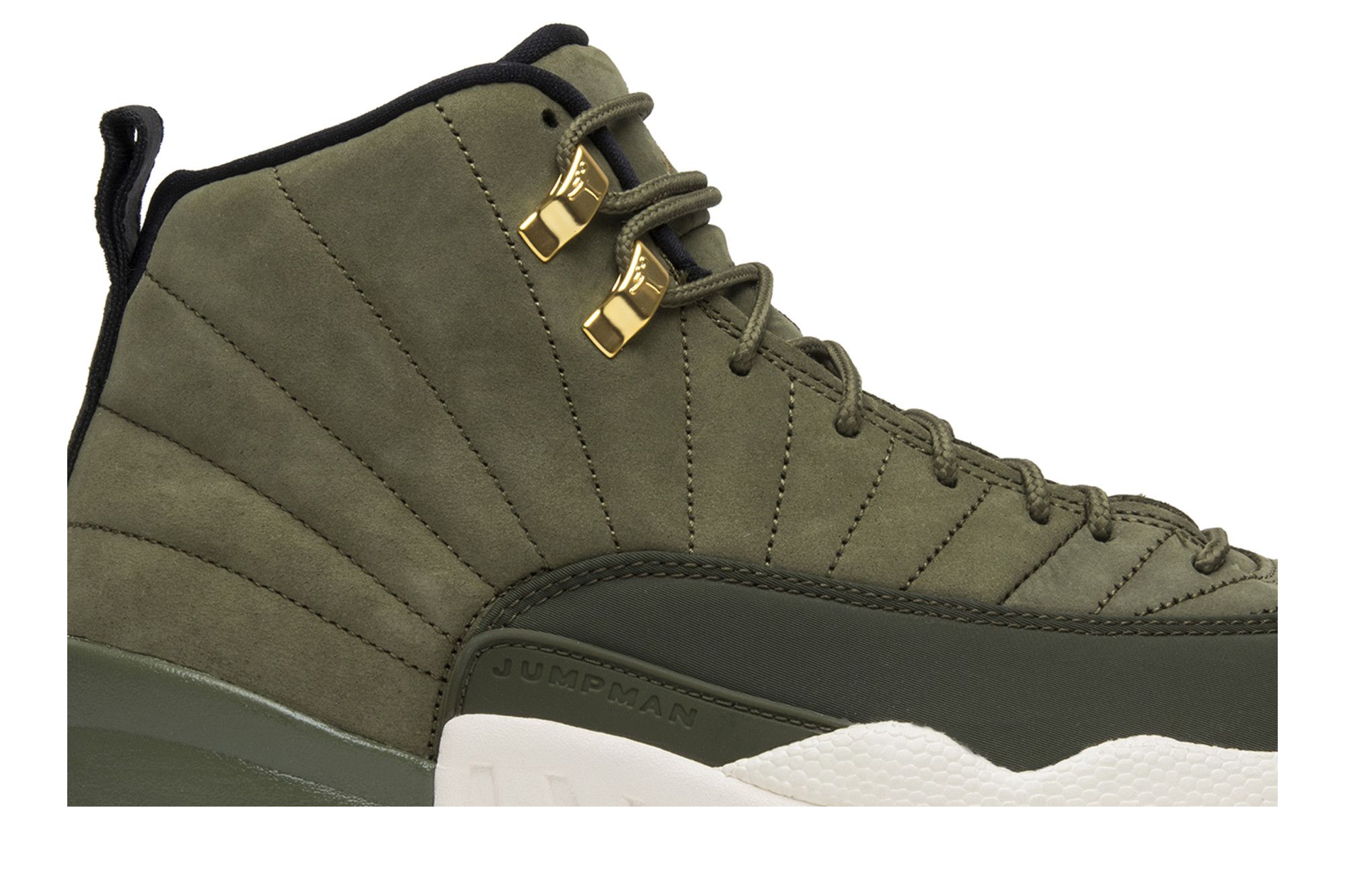Olive green jordan 12 size 7 online