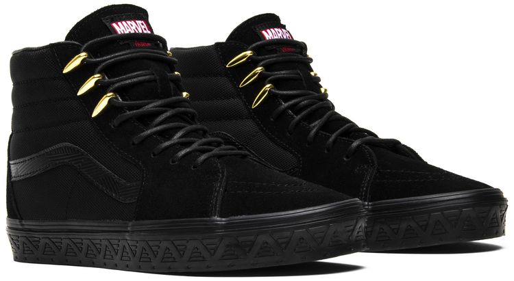 Marvel x Vans SK8 HI Black Panther