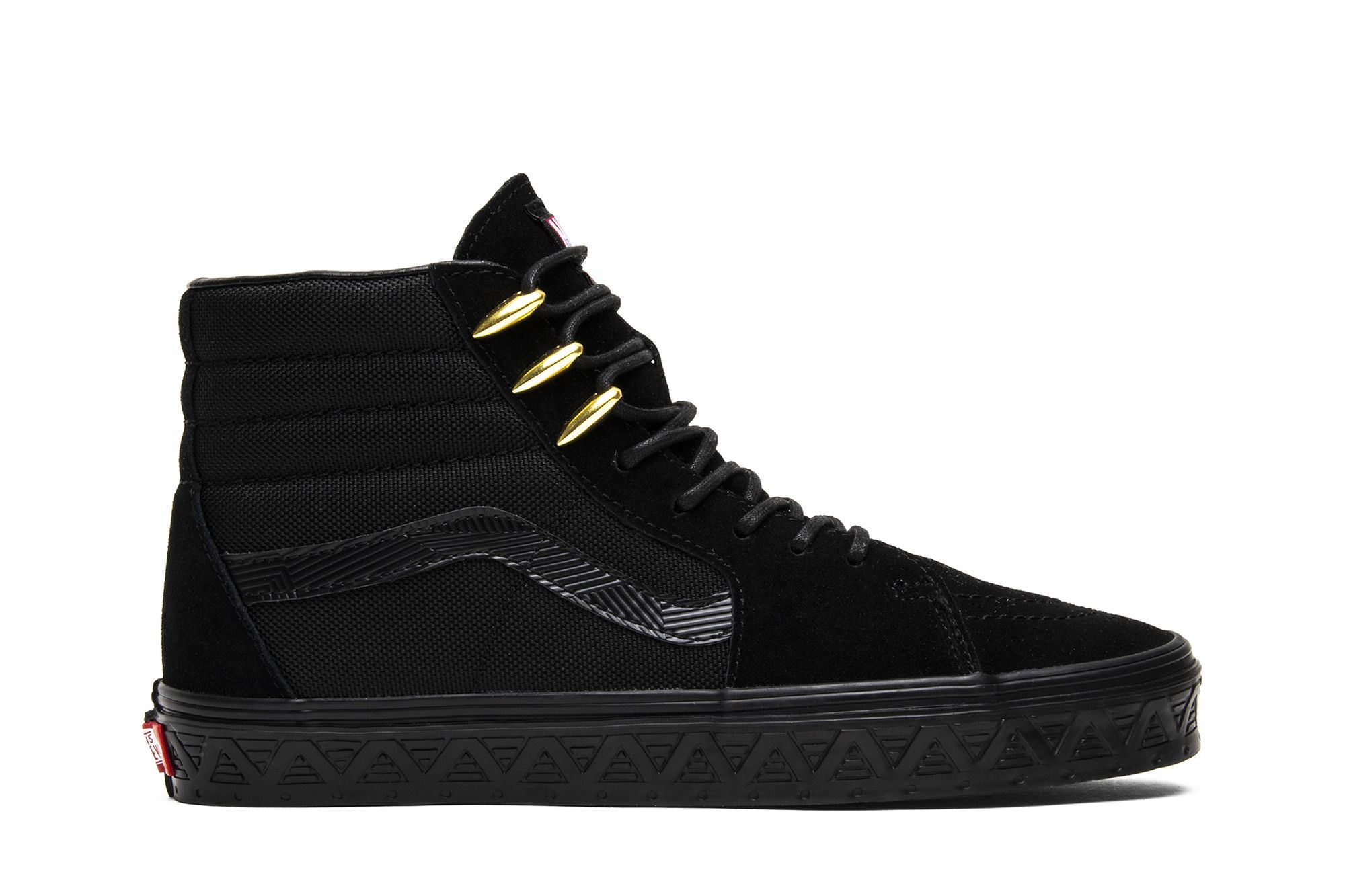 Black panther high top vans deals