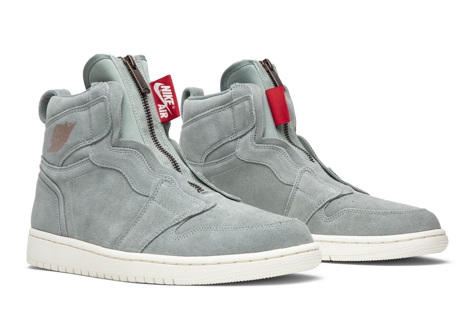 Jordan 1 retro high zip mica green top