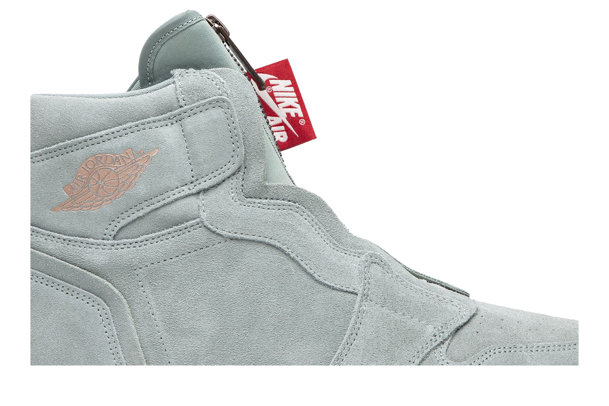 Air jordan 1 high zip mica green sale
