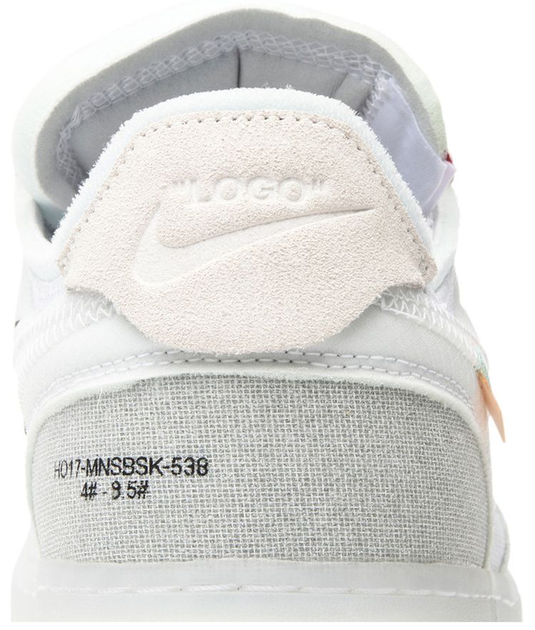 Off White x Air Force 1 Low The Ten