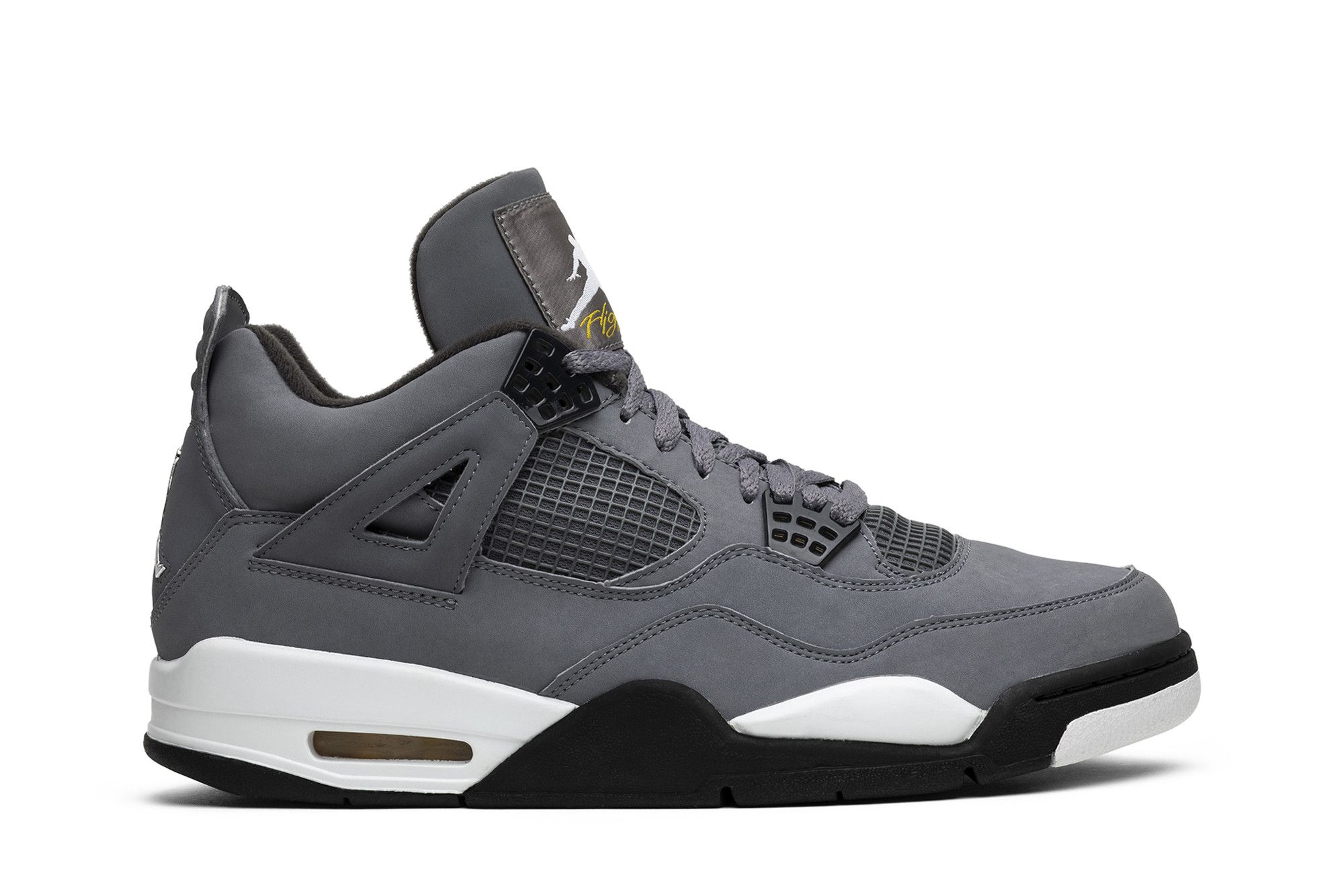 grey jordan 4's