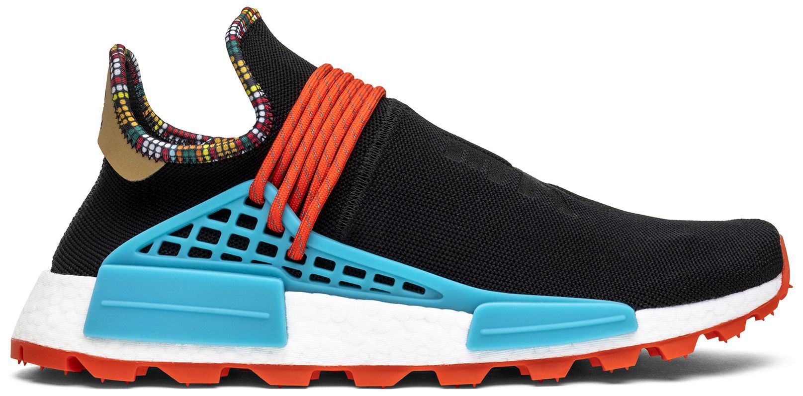 nmd pharrell black human race