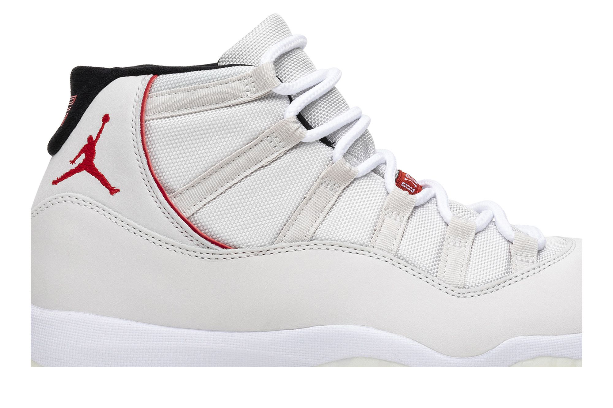 Jordan 11 platinum tint footlocker top