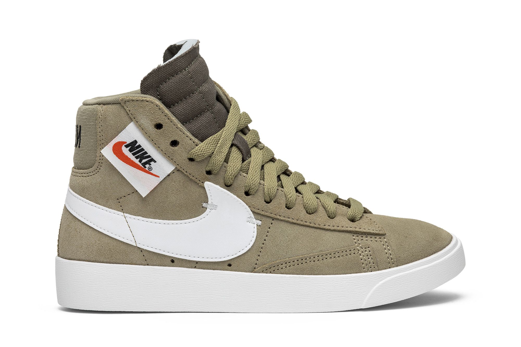 Buy Nike Wmns Blazer Mid Rebel XX 'Neutral Olive' - BQ4022 201 | GOAT