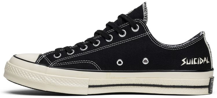 Suicidal Tendencies x Converse Chuck 70 OX Black White