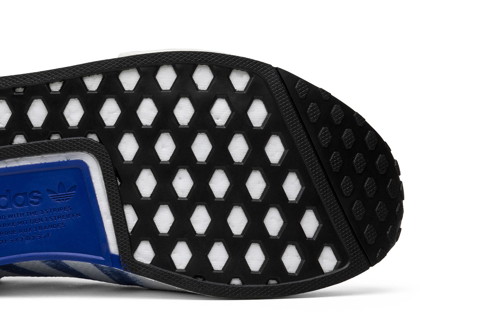 Size 10.0 NMD R1 Stencil Pack Bold Blue