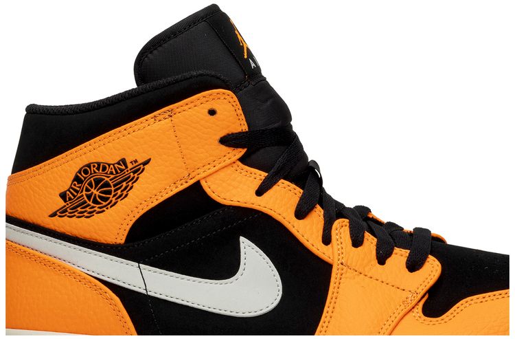 Jordan Mid Orange Black Yellow Nike Air Jordan Mid SE Black Team