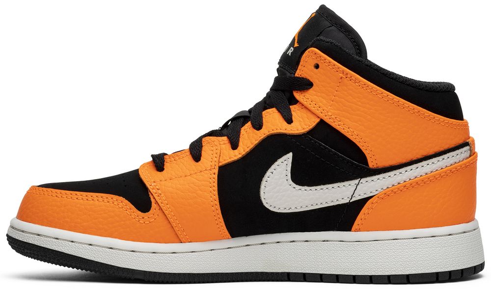 retro 1 orange black