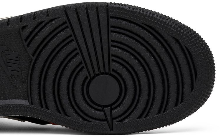 Air Jordan 1 Retro Mid GS Orange Black