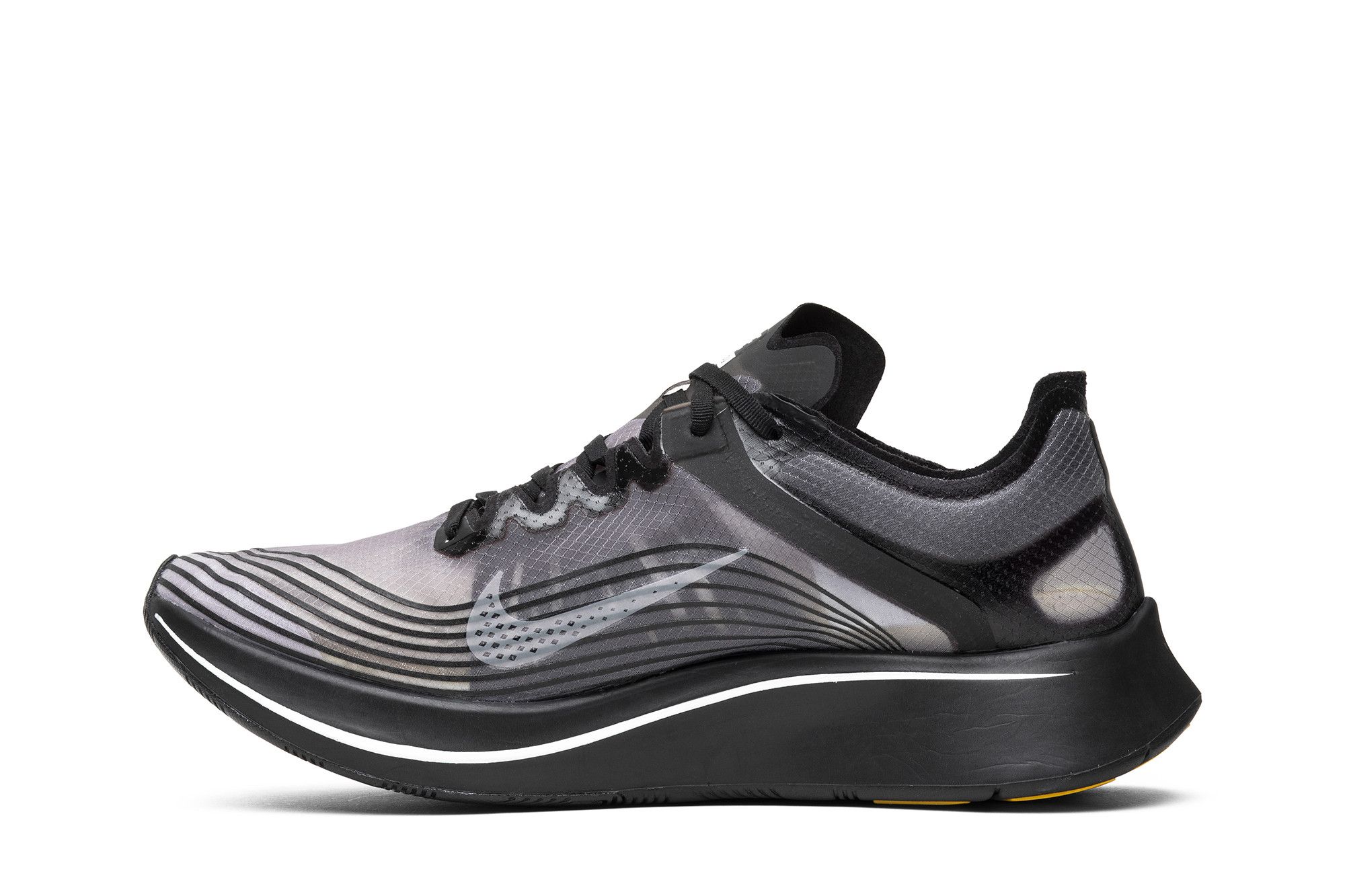Nike zoom fly sp black/white best sale