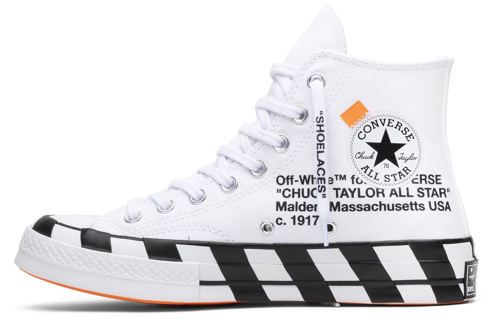 off white chuck taylor retail