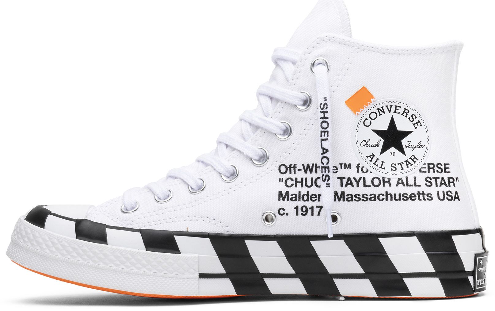 chucks x off white raffle