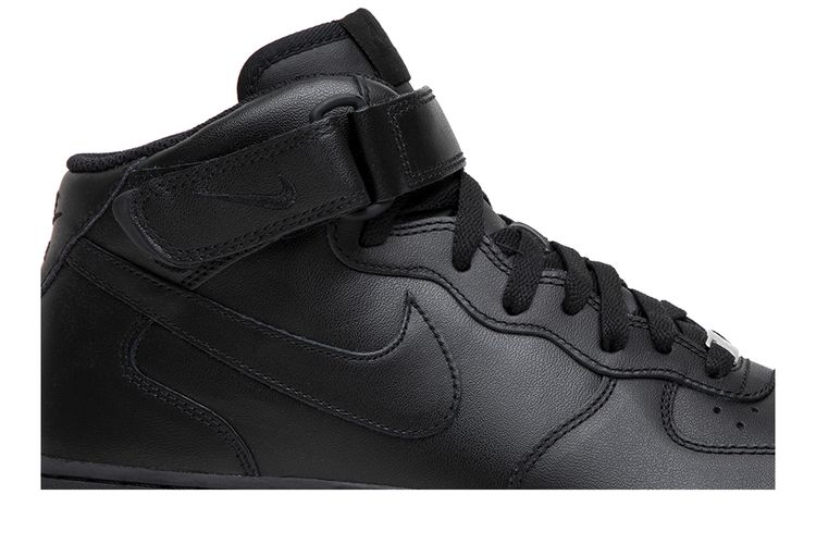 Buy Air Force Mid '07 'Triple Black' 315123 001 GOAT MX
