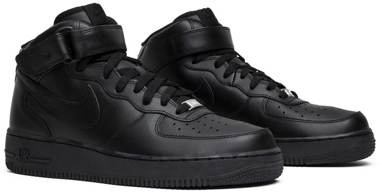 Nike Air Force 1 Mid 07 Triple Black