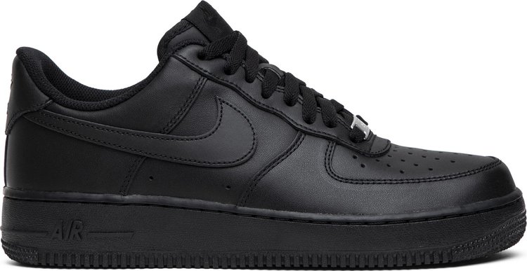 Nike Men's Air Force 1 '07 Shoes in Black, Size: 6.5 | DV0788-002