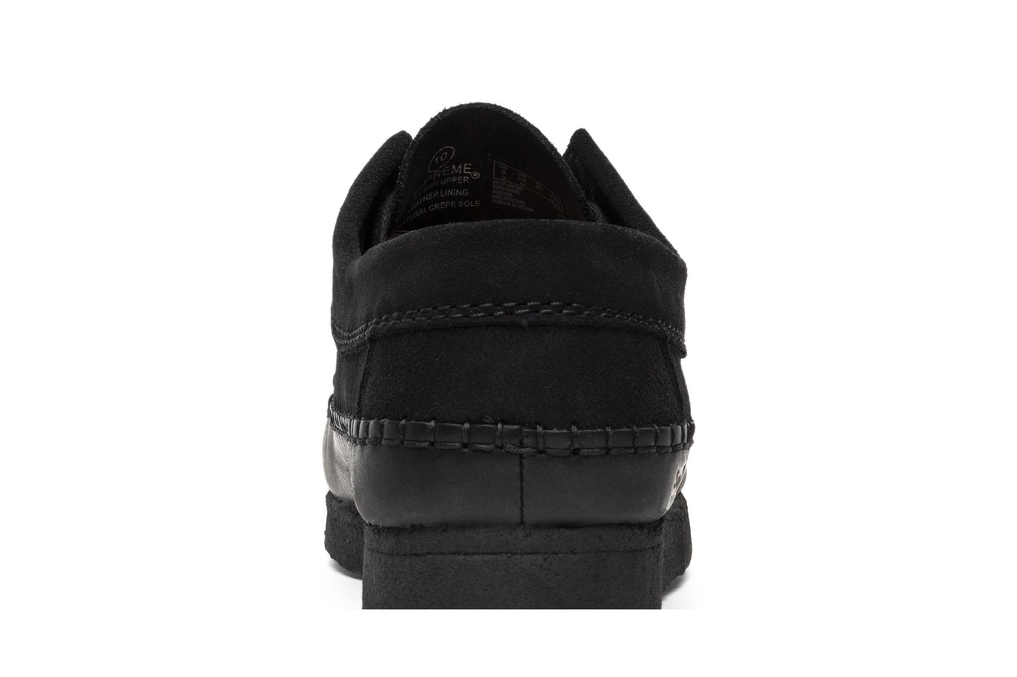 Buy Supreme x Clarks Weaver 'Black' - 261 37169 | GOAT MX