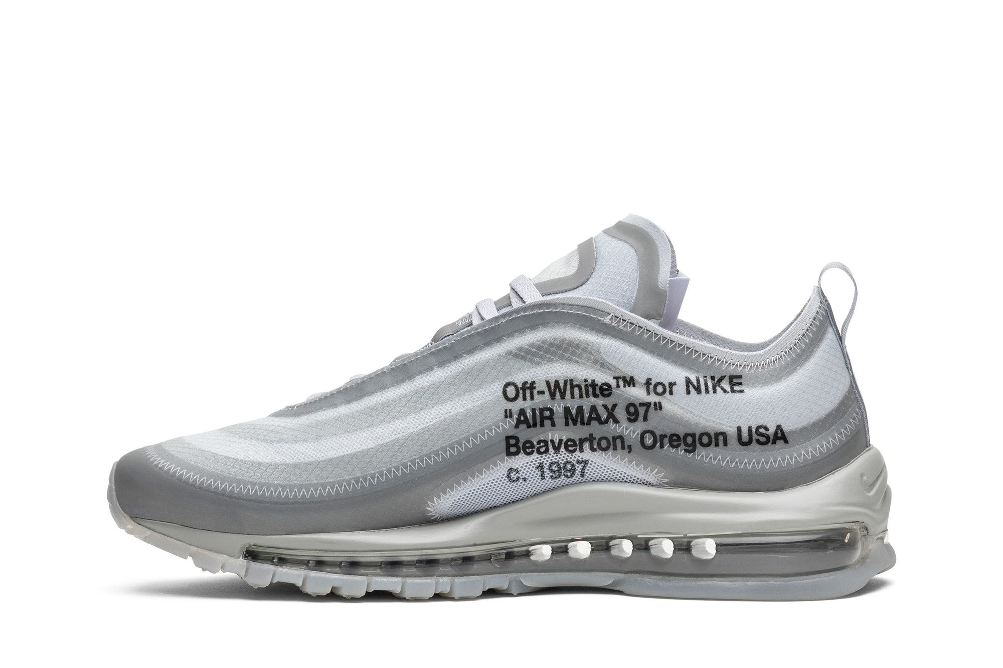 Size 4.0 Off White x Air Max 97 Menta