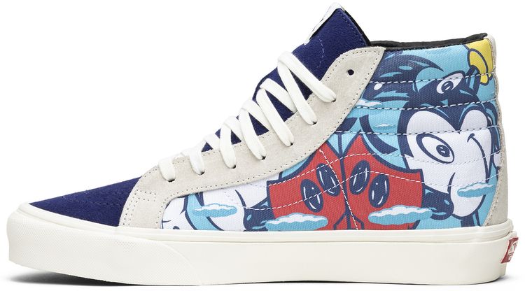 Disney x John Van Hamersveld x Vans Sk8 Hi Mickeys 90th