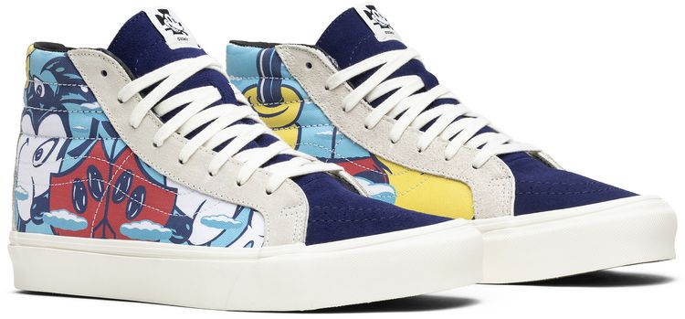 Disney x John Van Hamersveld x Vans Sk8 Hi Mickeys 90th
