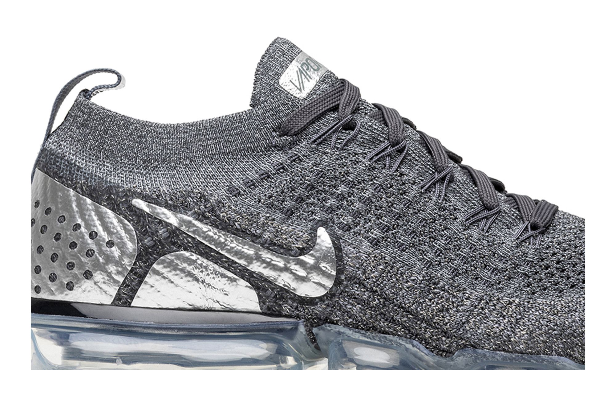 Size 8.0 Air VaporMax Flyknit 2 Chrome