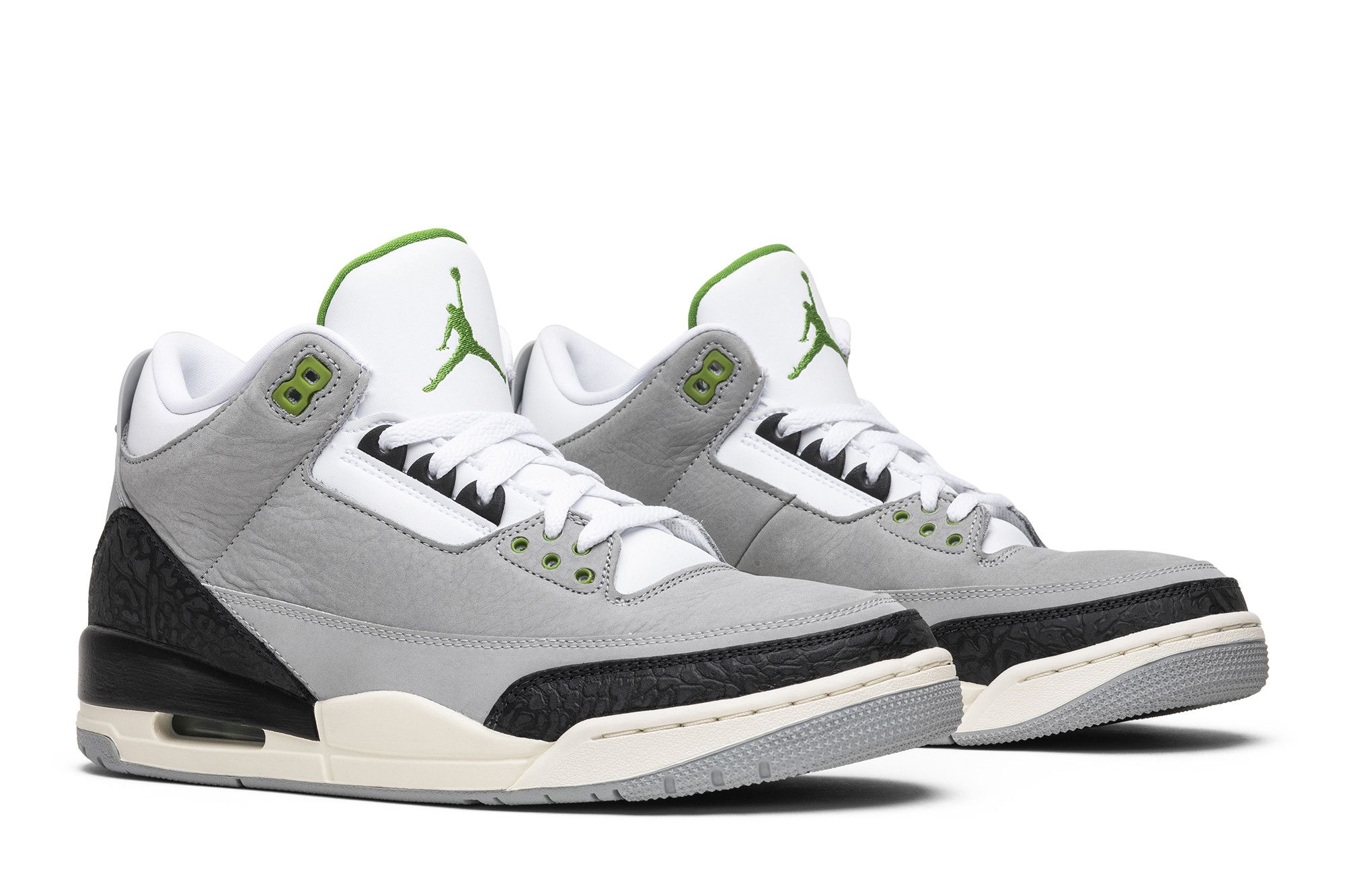 Size 10.0 Air Jordan 3 Retro Chlorophyll