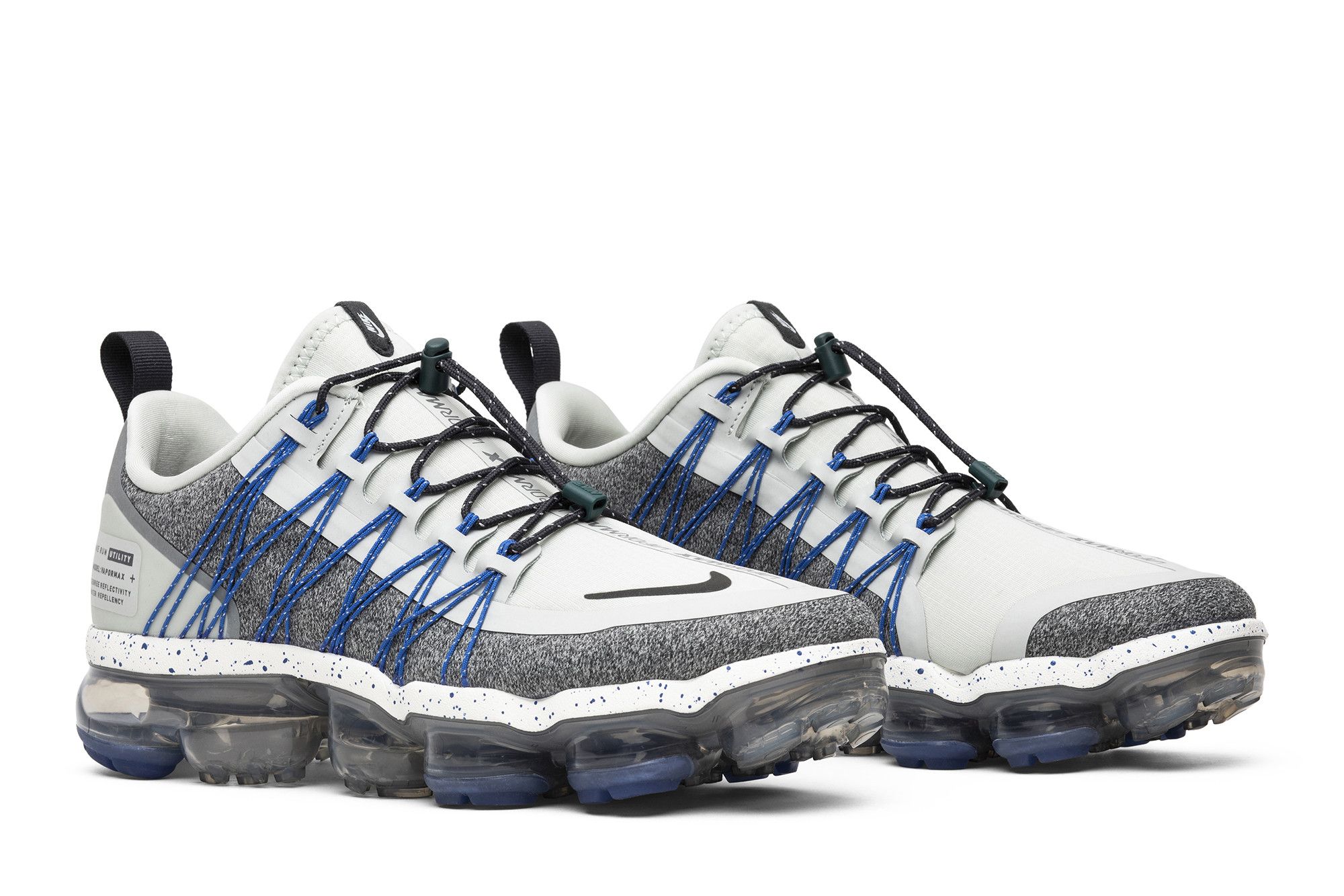 Nike vapormax run utility light silver sale