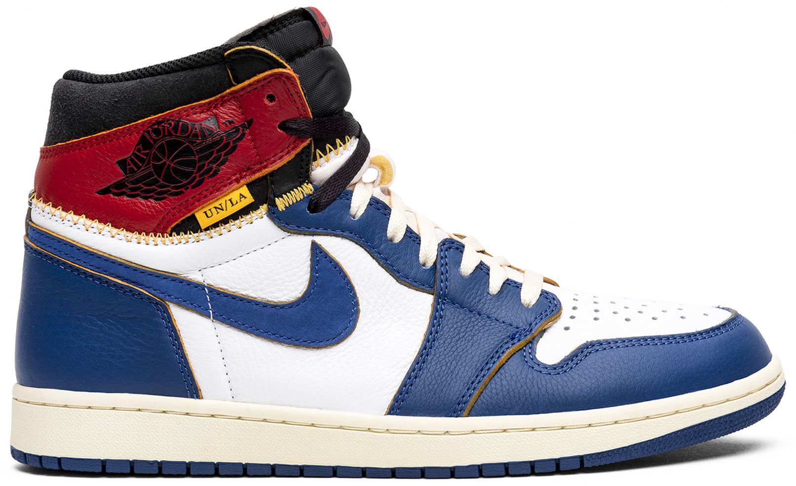 universal blue air jordan 1