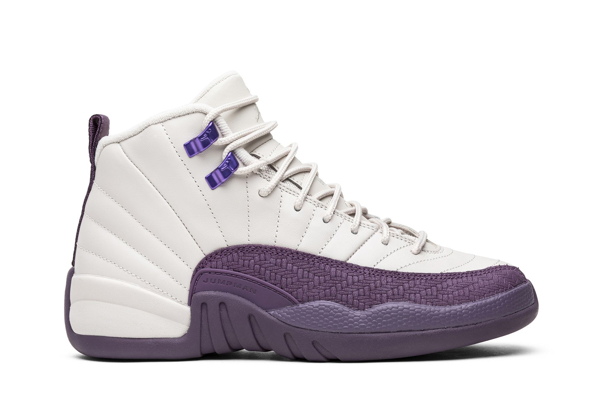 black and purple jordans 12s