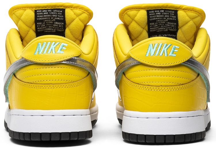 Diamond Supply Co x Dunk Low Pro SB Canary Diamond