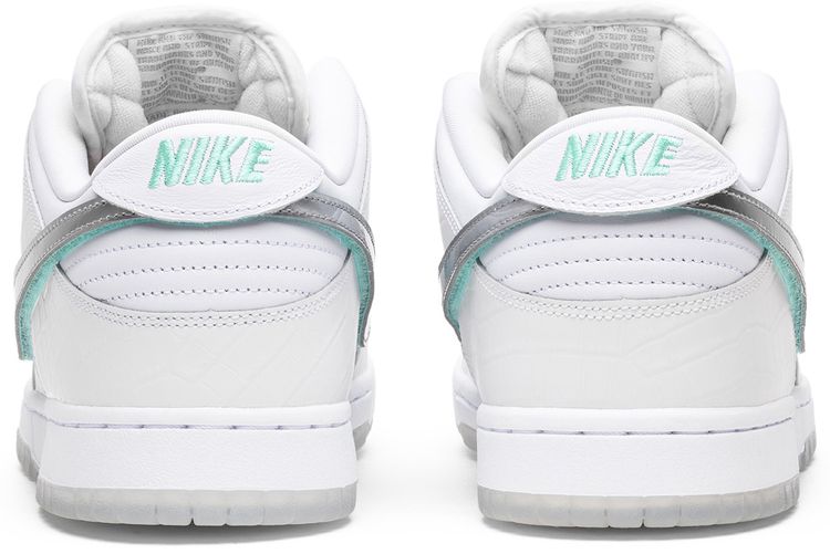 Diamond Supply Co x Dunk Low Pro SB White Diamond