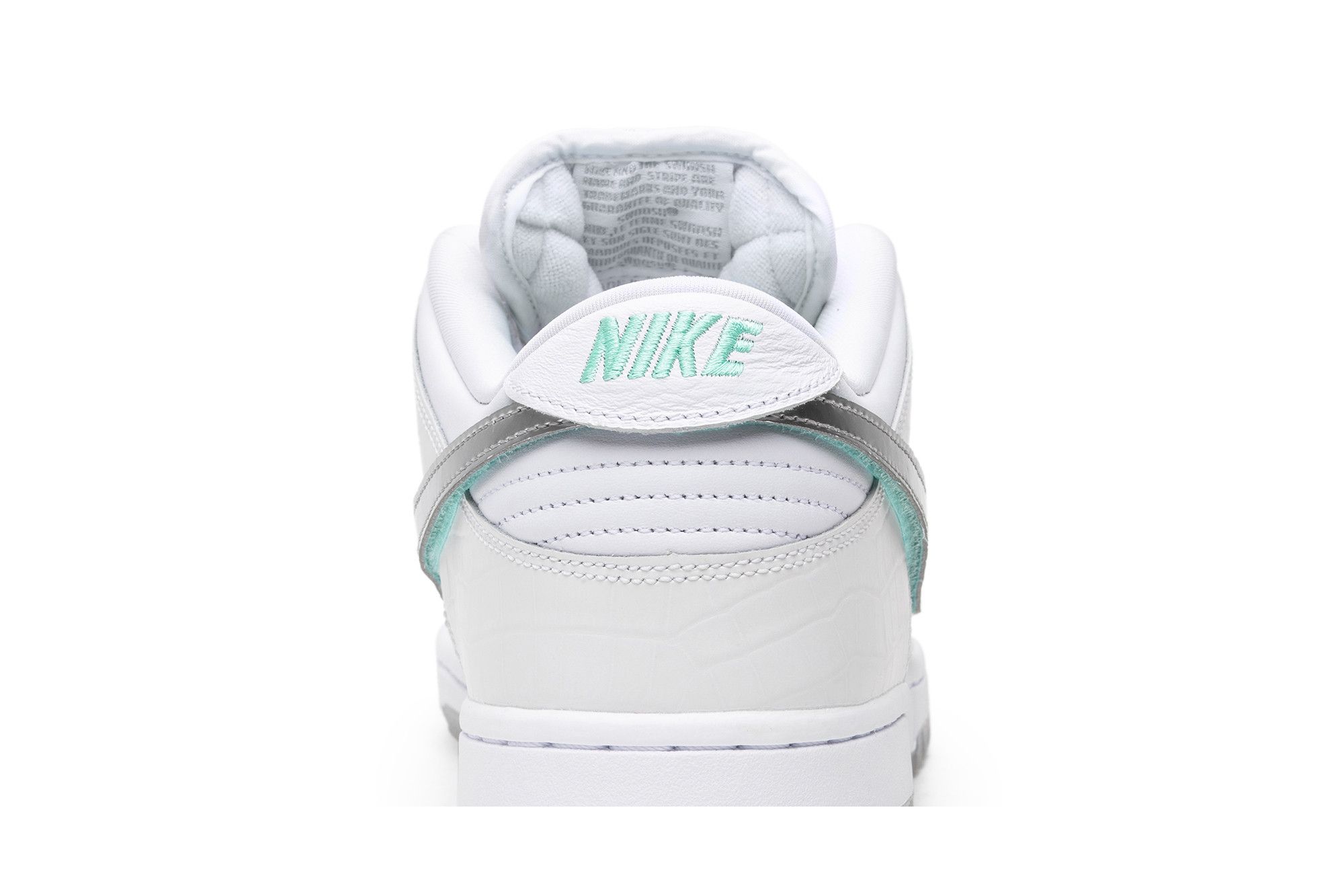 Nike sb dunk diamond white clearance