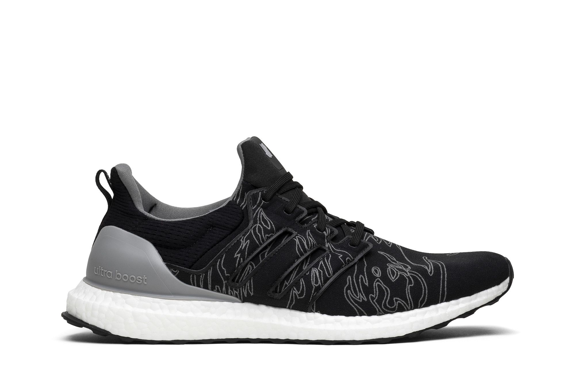 Adidas x undefeated ultra boost shift grey cinder deals & black