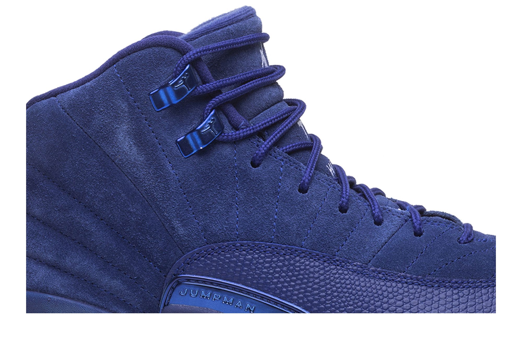 Air jordan 12 retro blue suede top