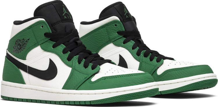 Air Jordan 1 Mid Pine Green