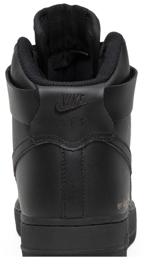 1017 ALYX 9SM x Nike Air Force 1 High 07 Triple Black