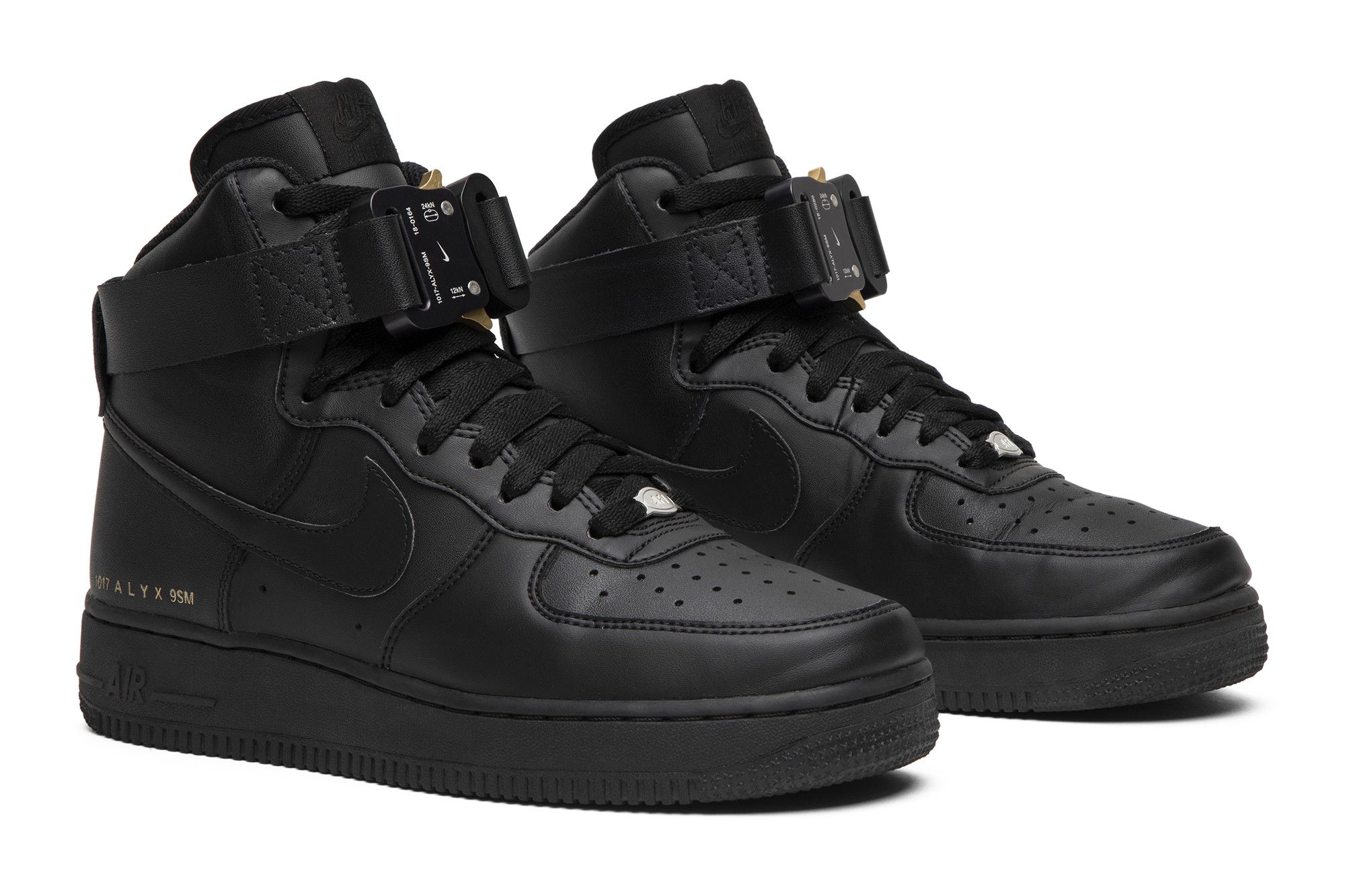 Buy Nike 1017 ALYX 9SM x Air Force 1 High '07 'Triple Black