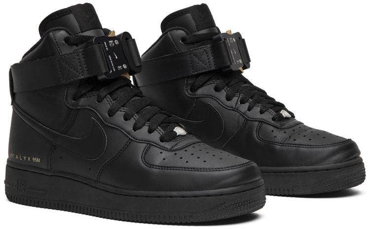 1017 ALYX 9SM x Nike Air Force 1 High 07 Triple Black