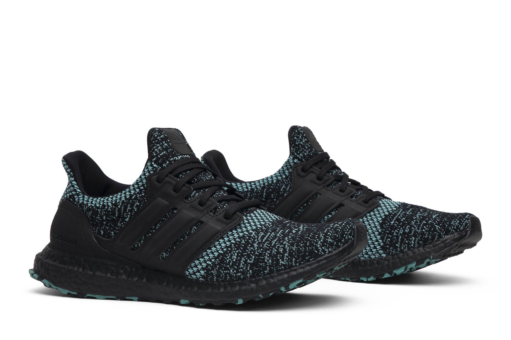 Ultra boost 4.0 black true green best sale