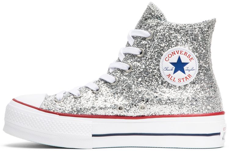 Chiara Ferragni x Converse Wmns Chuck Taylor All Star Lift Silver