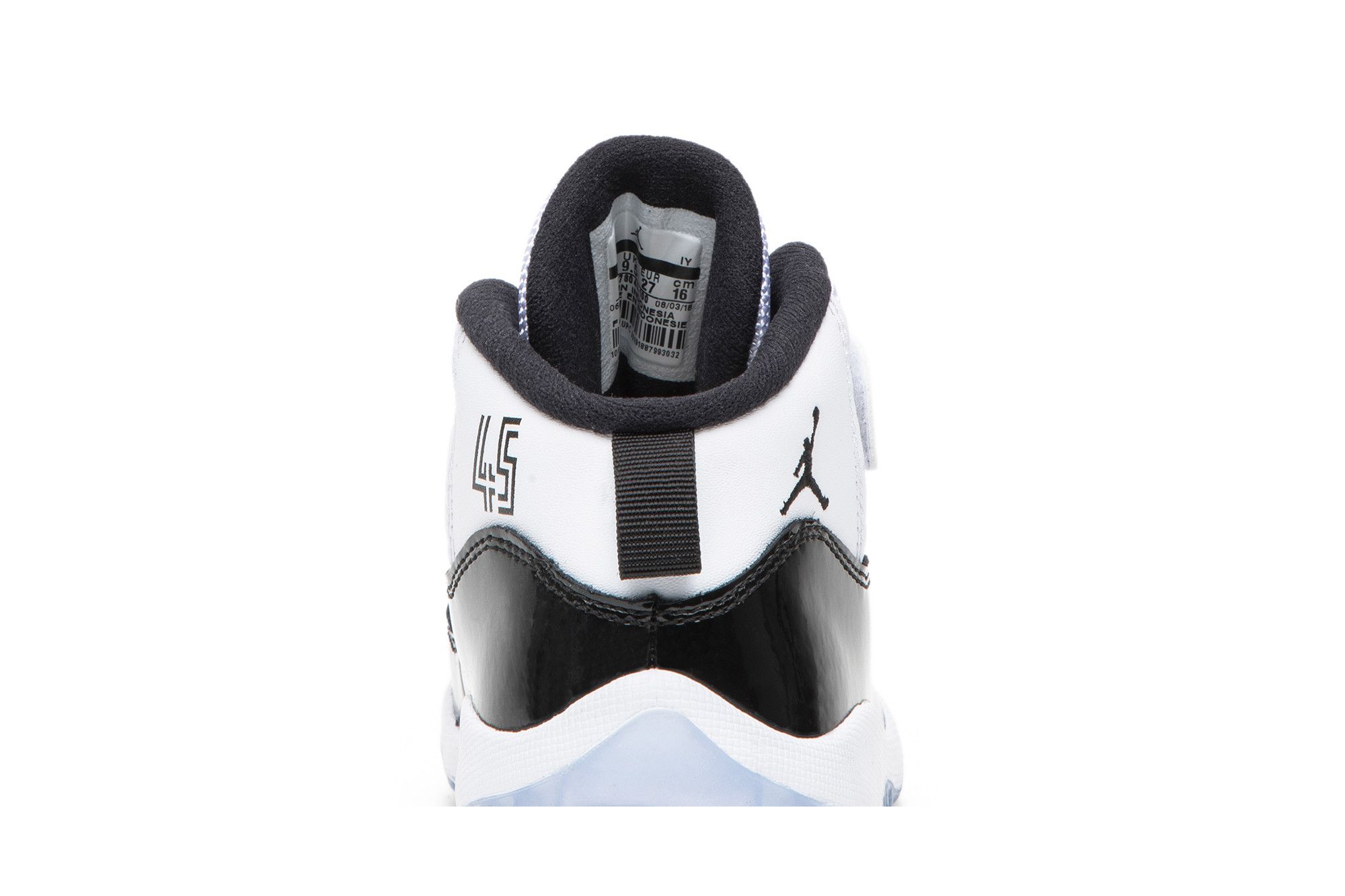 Buy Air Jordan 11 Retro TD Concord 2018 378040 100 GOAT CA