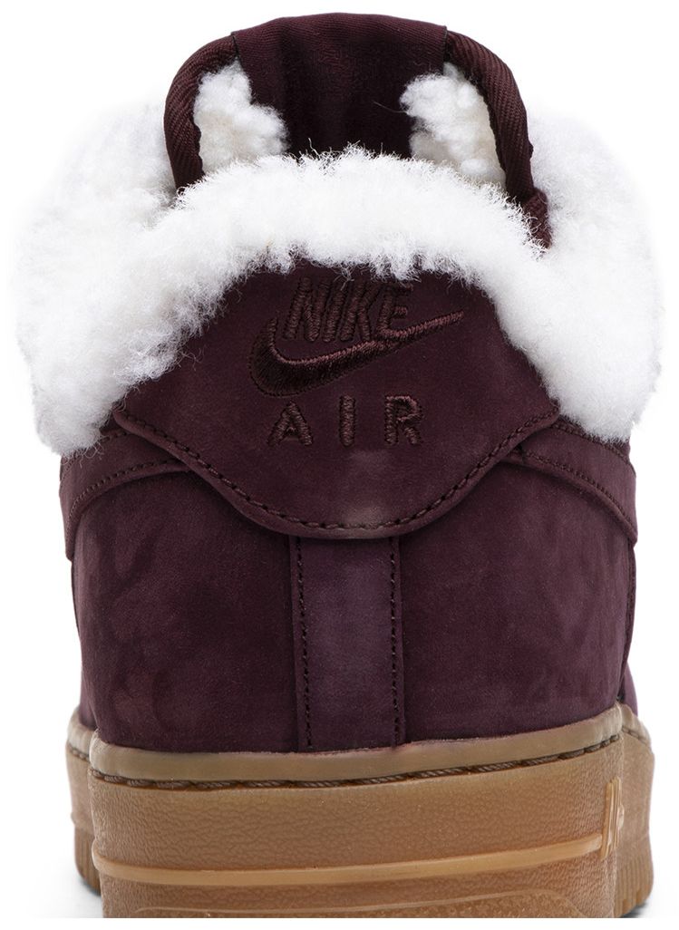 Nike Air Force 1 Premium Winter Burgundy Crush