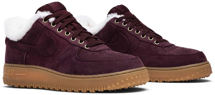 Nike Air Force 1 Premium Winter Burgundy Crush