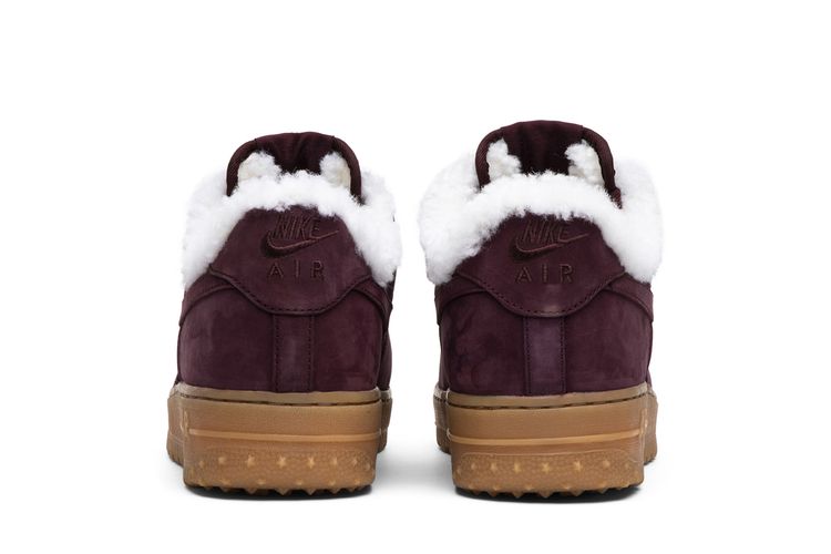 Nike Air Force 1 PRM Winter Maroon and Gum Shoes mens Size 11.5 AV2874-600 Nike Air Force 1 Premium Winter Burgundy Crush for Sale  main image 2