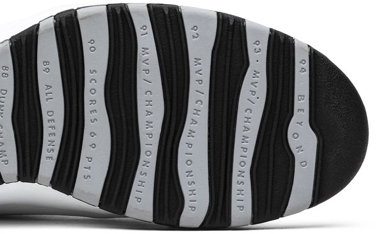 Air Jordan 10 OG Steel Sample