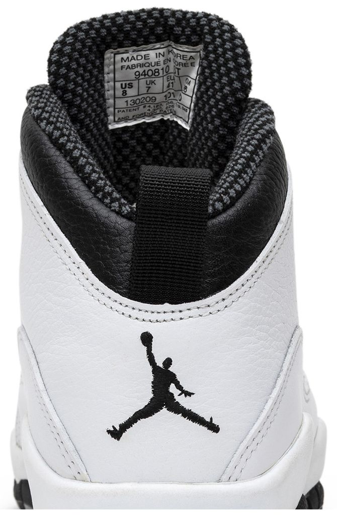 Air Jordan 10 OG Steel Sample